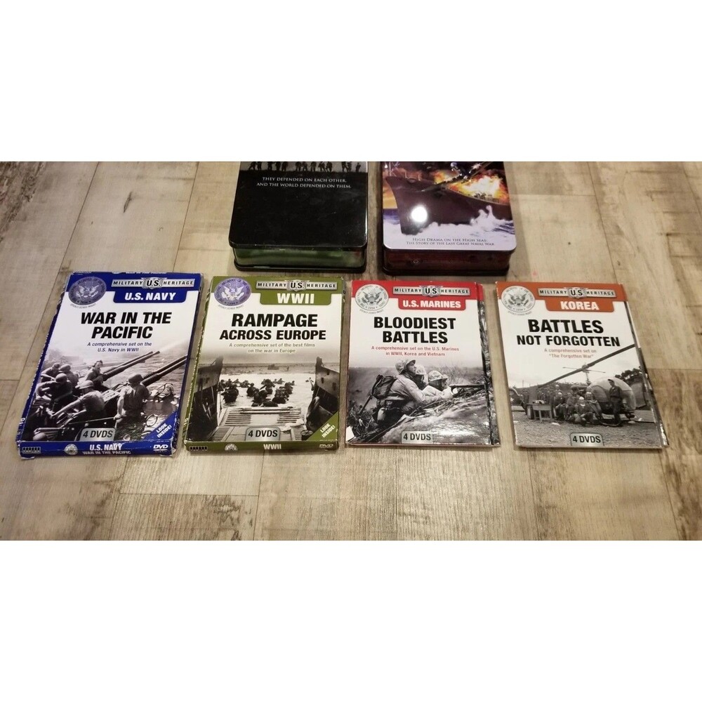 Band of Brothers 6-Disc Set Mini Series Hell In The Pacific WW2 Military US Heri